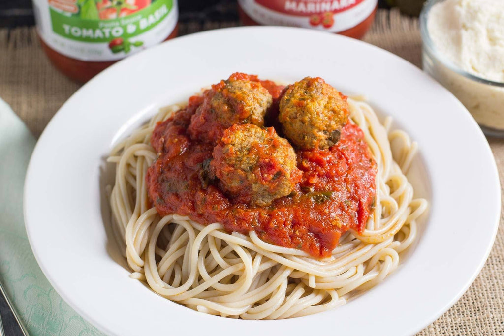 Low FODMAP Pasta: Spaghetti & Meatballs