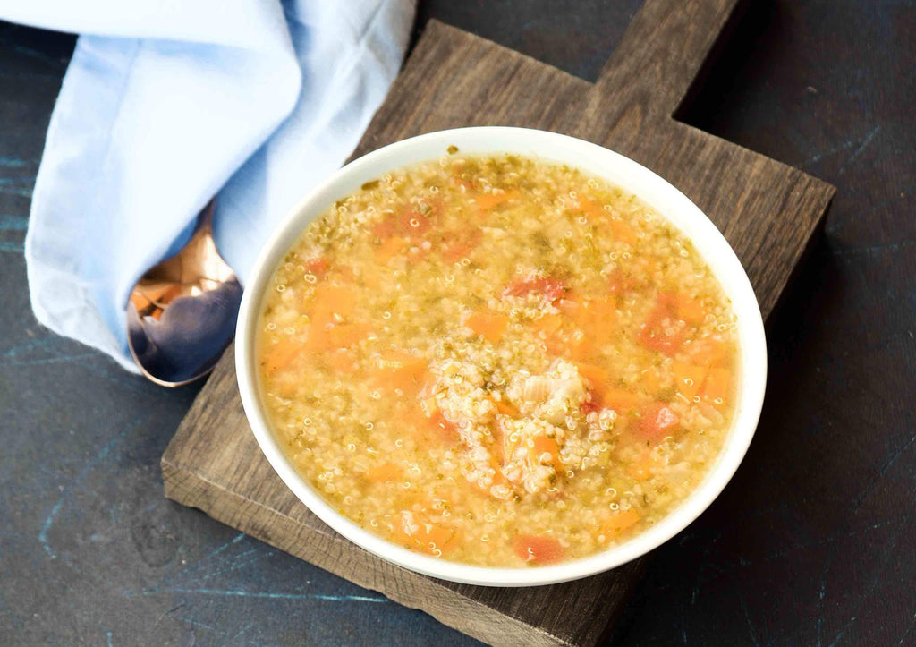 Fody's Chicken and Quinoa FODMAP Soup