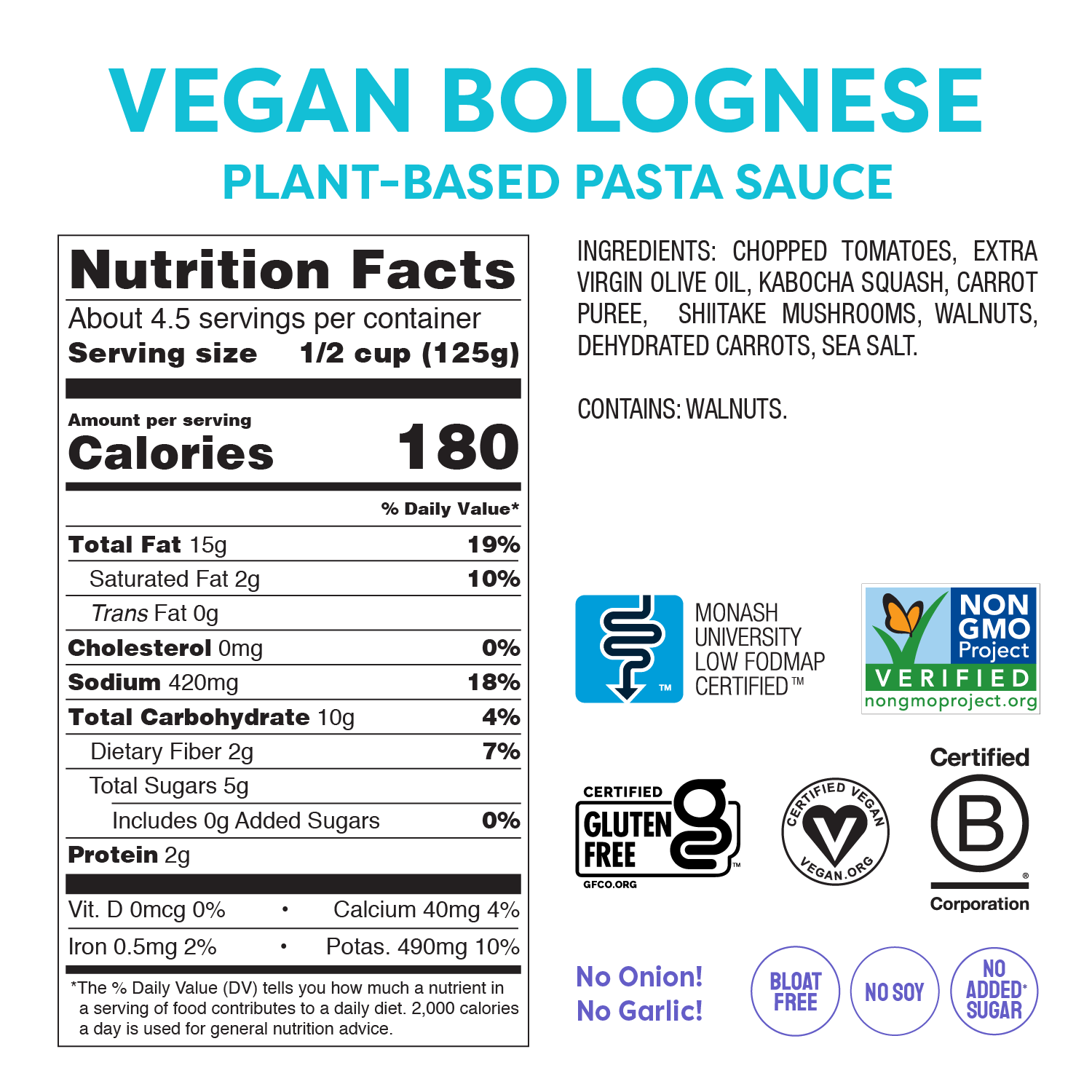Vegan Bolognese Pasta Sauce
